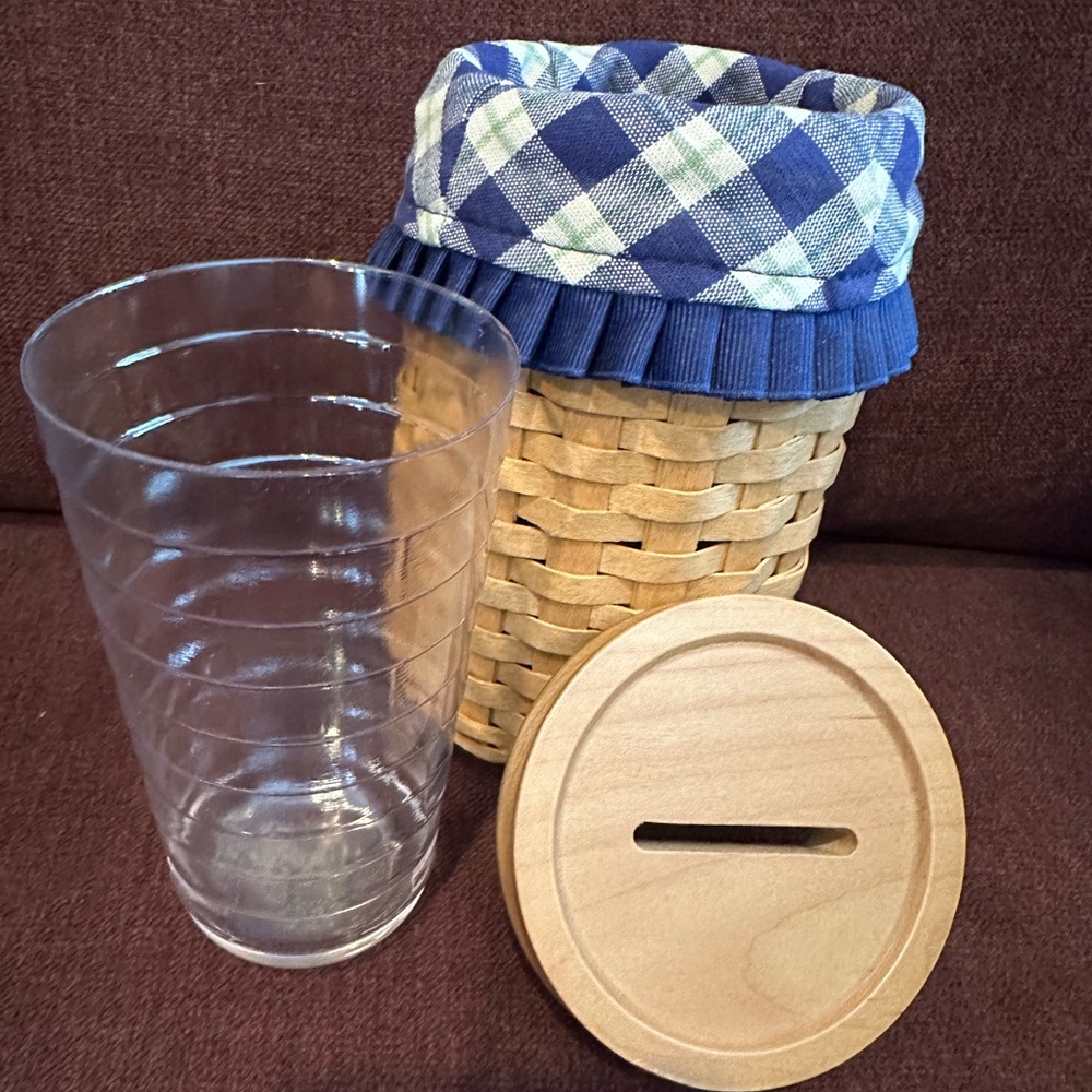 Longaberger 2003 Blue Ribbon Collection Pride Basket Set